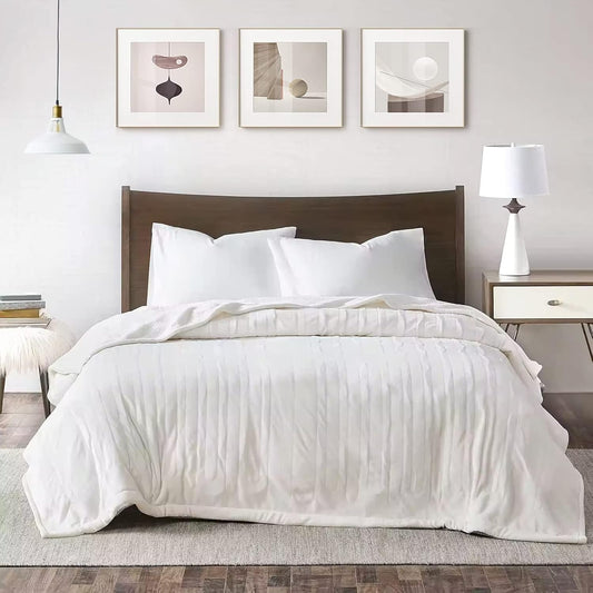 King Size Heated Blanket – Dual Control, 10 Heat Settings & Auto Shut-Off